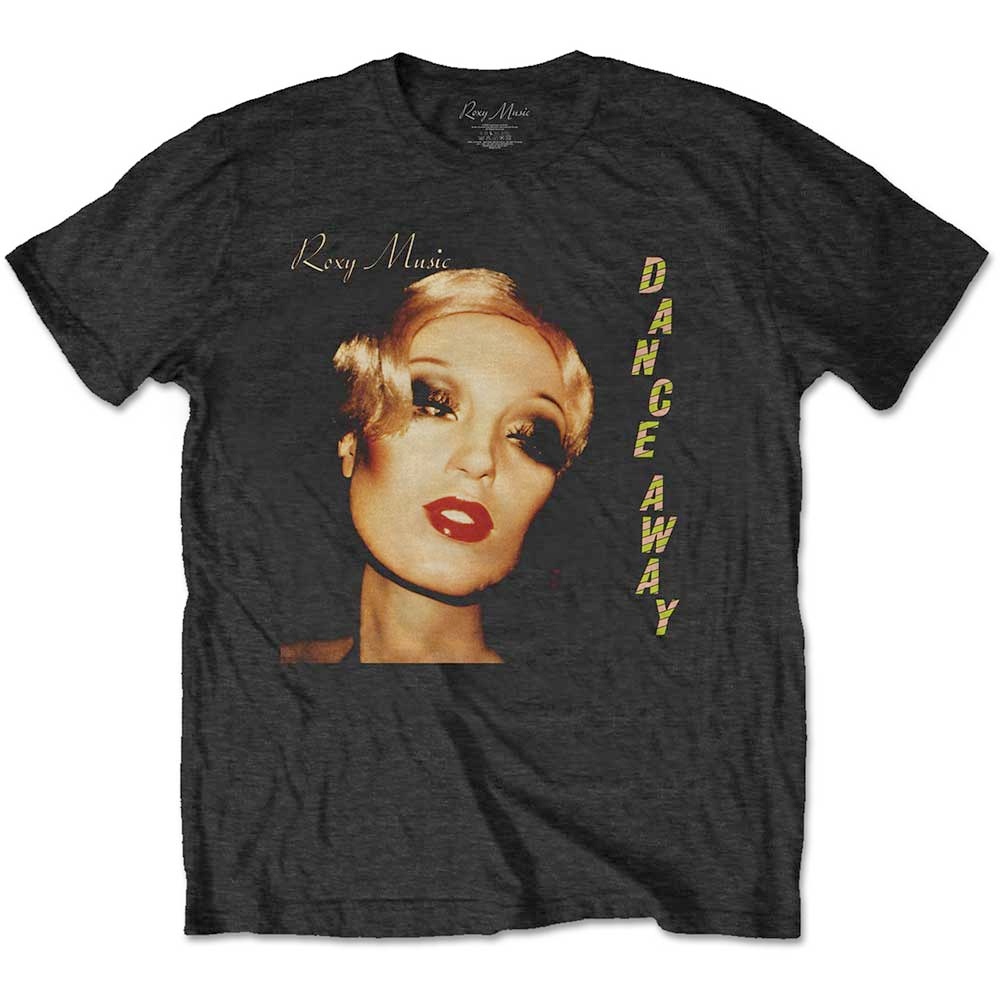 Roxy Music - Dance Away Album Heren Tshirt - Zwart